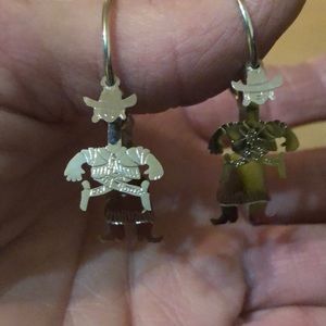 🌹Cowgirl 3 section Dangle Earrings